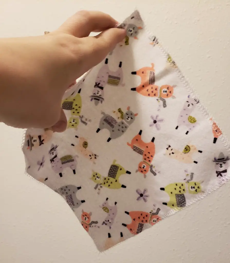 homemade cloth baby wipes