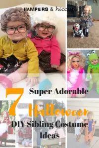 Starting to think about Halloween? Get some great ideas for costumes. Perfect for siblings. Most are easy enough to DIY. Keep your kids memories full of love with your handmade costumes. They'll enjoy thinking back at the good ones and the not-so-good ones! You'll have so much fun making them. You'll be hooked and convinced it's the only way to go. Telling all your friends how crafty and creative you are. Even though you really don't need to be with how simple these are to put together! Just break them down in to small, manageable sections. Don't sew? No problem. You can usually find no-sew options, or find a friend or relative who might be willing to lend a hand. Be sure to offer compensation if they don't offer right away. Enjoy your Halloween Costume planning!